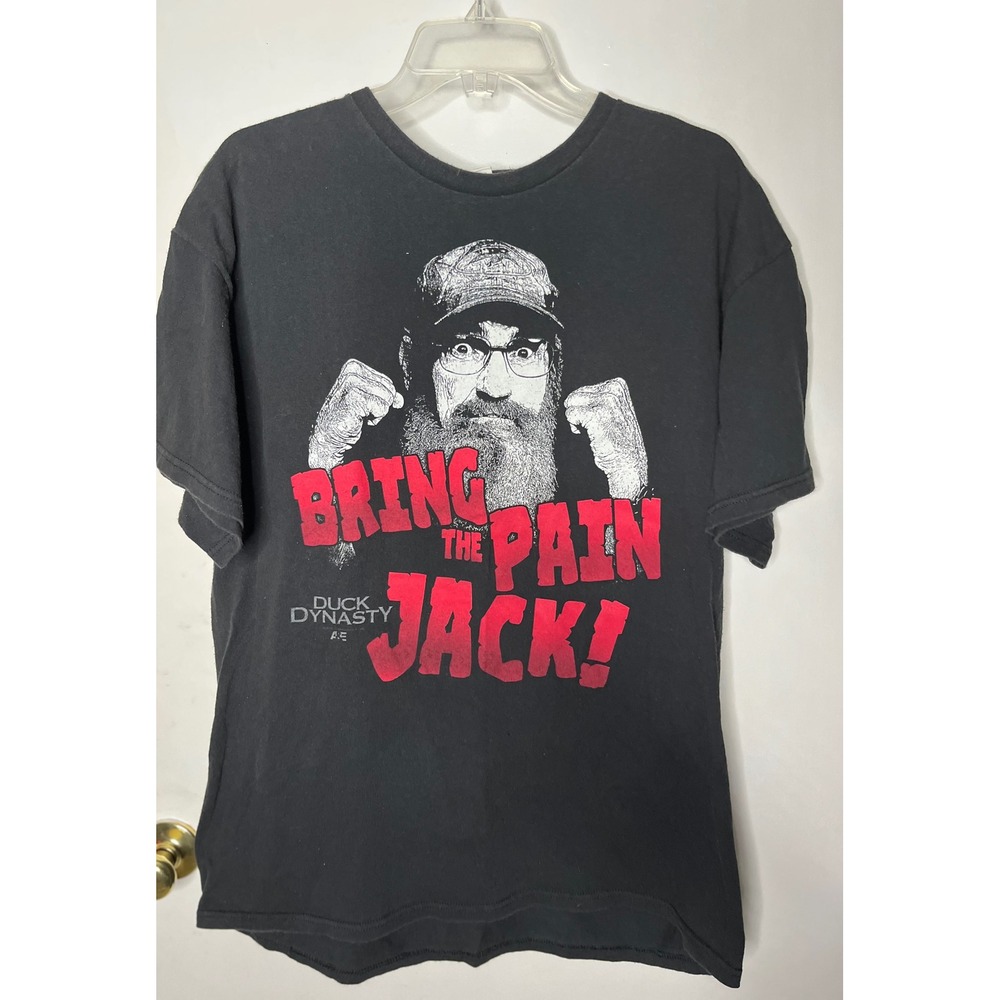 Duck Dynasty Bring The‎ Pain Jack Black T Shirt Mens XL A&E